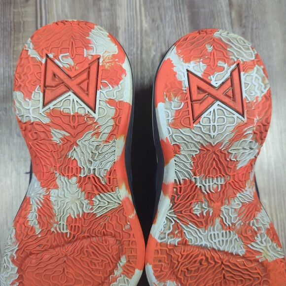 Nike Men's PG 2 Home AJ2039-400 Black Blue Basketball Shoes Sneakers Size 8 - Picture 13 of 13